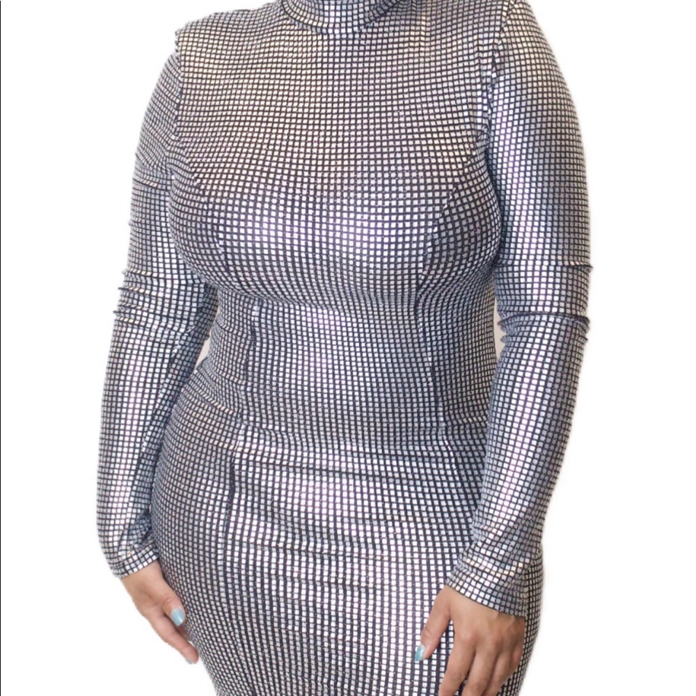 SOLD NWT MIRROR MINI DRESS - Picture 2 of 8
